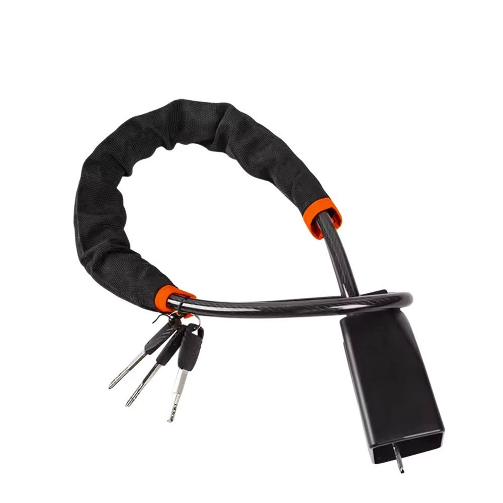 Heavy-Duty Adjustable Vehicle Steering Wheel & Seat Belt Security Lock